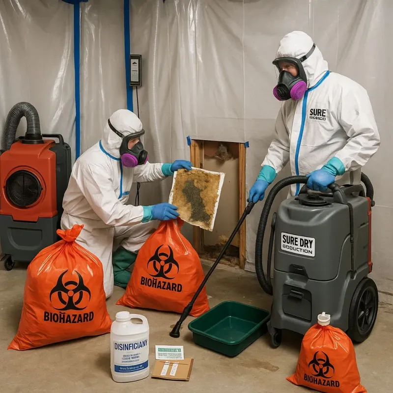 Contaminated Water Handling Protocols process in Giles County, VA