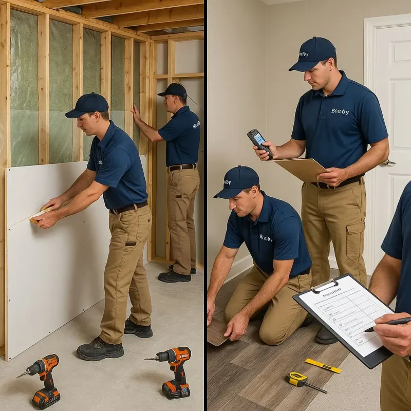 Repairs and Reconstruction process in Giles County, VA